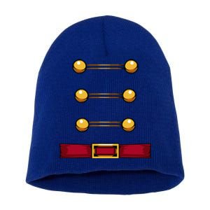 Toy Soldier Nutcracker Uniform Costume Christmas Advent Nut Short Acrylic Beanie