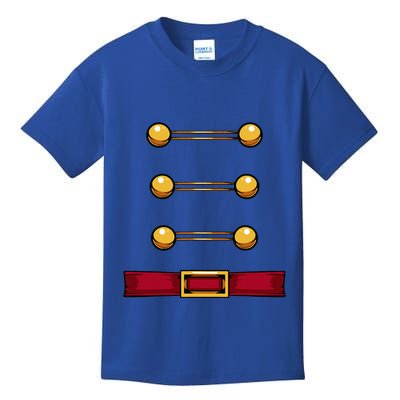 Toy Soldier Nutcracker Uniform Costume Christmas Advent Nut Kids T-Shirt