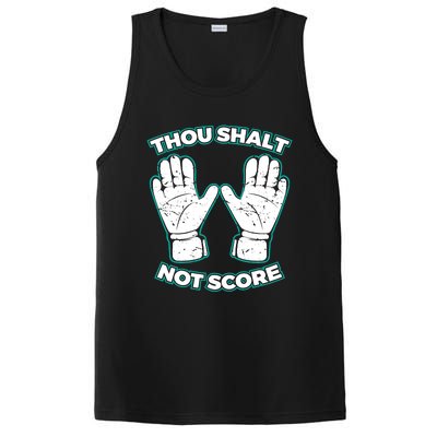 Thou Shalt Not Score Goalie For Boy Goalkeeper PosiCharge Competitor Tank