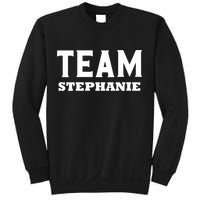 Team STEPHANIE Name Support STEPHANIE V-Neck Sweatshirt