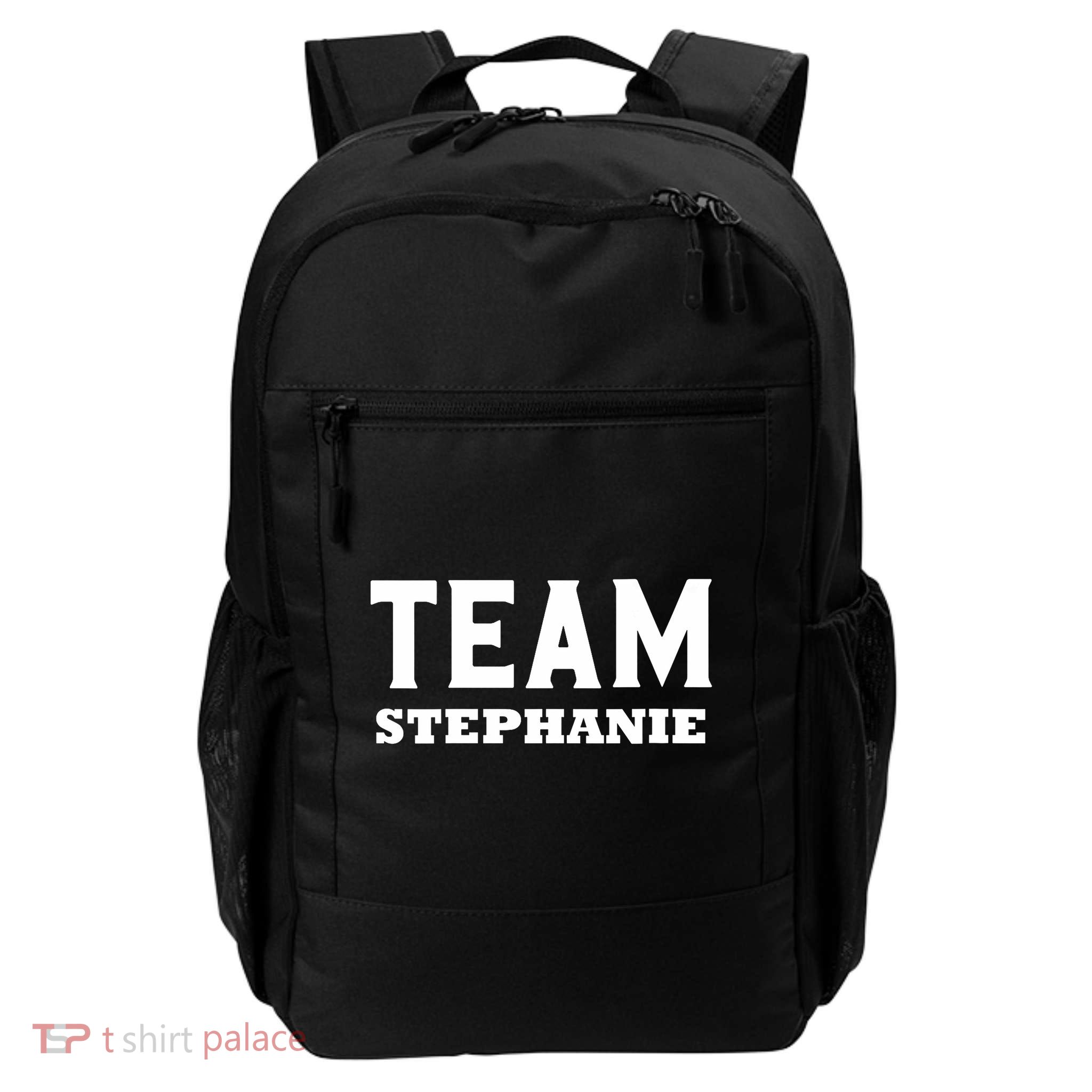 Team STEPHANIE Name Support STEPHANIE V-Neck Backpack