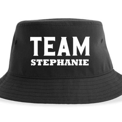 Team STEPHANIE Name Support STEPHANIE V-Neck Sustainable Bucket Hat