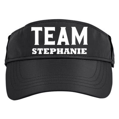 Team STEPHANIE Name Support STEPHANIE V-Neck Adult Drive Performance Visor