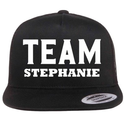 Team STEPHANIE Name Support STEPHANIE V-Neck Flatbill Hat