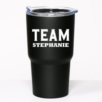Team STEPHANIE Name Support STEPHANIE V-Neck Tumbler