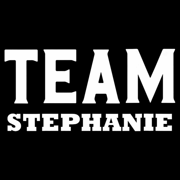 Team STEPHANIE Name Support STEPHANIE V-Neck Mousepad