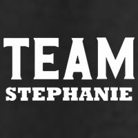 Team STEPHANIE Name Support STEPHANIE V-Neck 25L Jumbo Tote