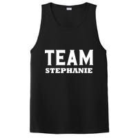 Team STEPHANIE Name Support STEPHANIE V-Neck PosiCharge Competitor Tank