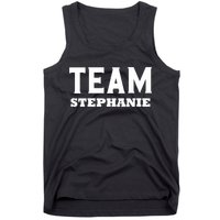 Team STEPHANIE Name Support STEPHANIE V-Neck Tank Top