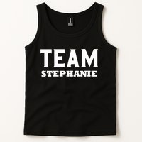 Team STEPHANIE Name Support STEPHANIE V-Neck Tank Top