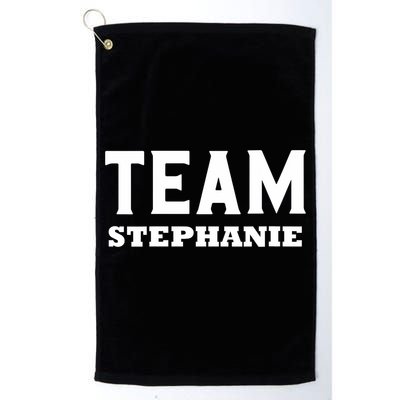 Team STEPHANIE Name Support STEPHANIE V-Neck Golf Towel