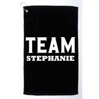 Team STEPHANIE Name Support STEPHANIE V-Neck Golf Towel