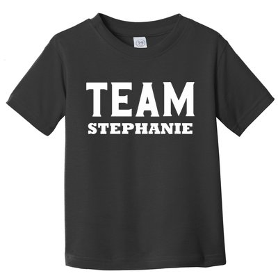 Team STEPHANIE Name Support STEPHANIE V-Neck Toddler T-Shirt