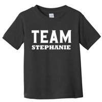 Team STEPHANIE Name Support STEPHANIE V-Neck Toddler T-Shirt