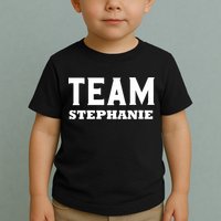 Team STEPHANIE Name Support STEPHANIE V-Neck Toddler T-Shirt