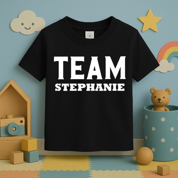 Team STEPHANIE Name Support STEPHANIE V-Neck Toddler T-Shirt