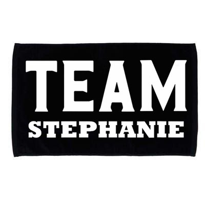 Team STEPHANIE Name Support STEPHANIE V-Neck Microfiber Hand Towel
