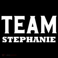 Team STEPHANIE Name Support STEPHANIE V-Neck Wool Snapback Cap