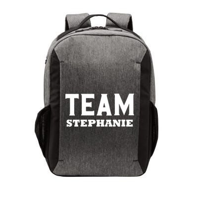 Team STEPHANIE Name Support STEPHANIE V-Neck Vector Backpack