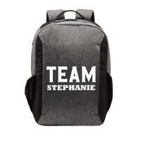 Team STEPHANIE Name Support STEPHANIE V-Neck Vector Backpack