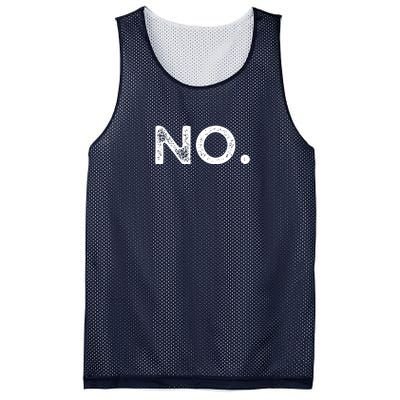 That Says No Mesh Reversible Basketball Jersey Tank