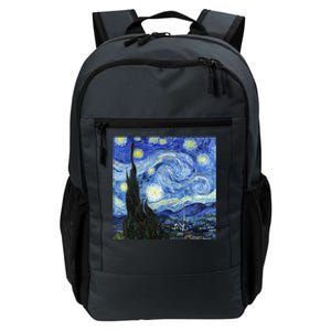 The Starry Night By Vincent Van Gogh Daily Commute Backpack