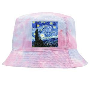 The Starry Night By Vincent Van Gogh Tie-Dyed Bucket Hat