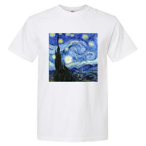 The Starry Night By Vincent Van Gogh Garment-Dyed Heavyweight T-Shirt