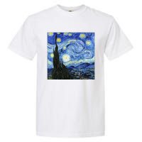 The Starry Night By Vincent Van Gogh Garment-Dyed Heavyweight T-Shirt