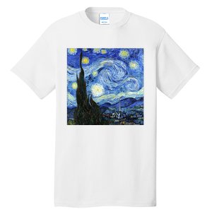 The Starry Night By Vincent Van Gogh Tall T-Shirt