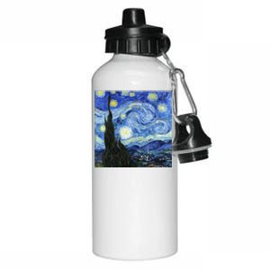 The Starry Night By Vincent Van Gogh Aluminum Water Bottle