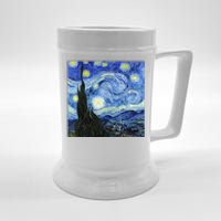 The Starry Night By Vincent Van Gogh Beer Stein