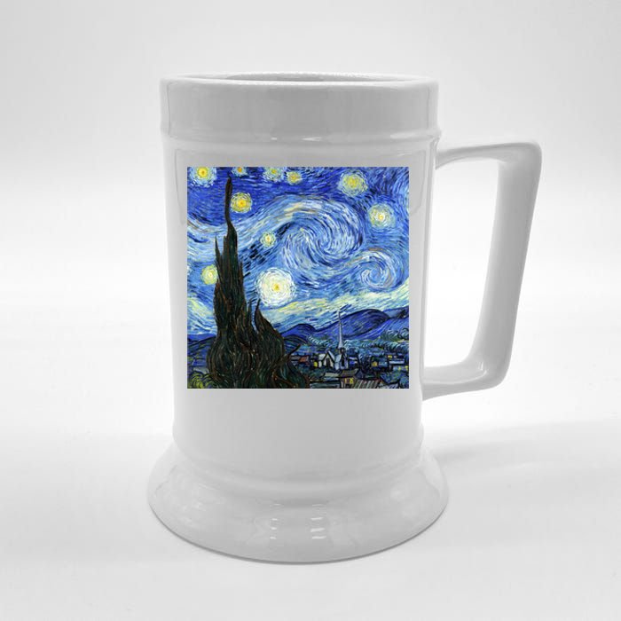 The Starry Night By Vincent Van Gogh Beer Stein