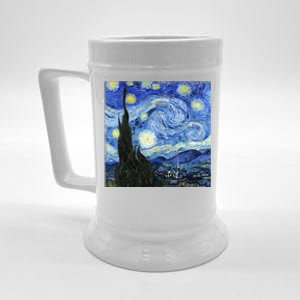 The Starry Night By Vincent Van Gogh Beer Stein