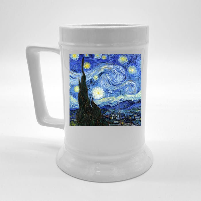 The Starry Night By Vincent Van Gogh Beer Stein