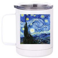 The Starry Night By Vincent Van Gogh 12 oz Stainless Steel Tumbler Cup