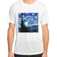 The Starry Night By Vincent Van Gogh Adult ChromaSoft Performance T-Shirt