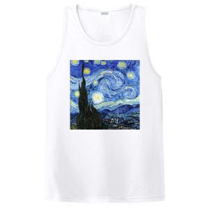 The Starry Night By Vincent Van Gogh PosiCharge Competitor Tank