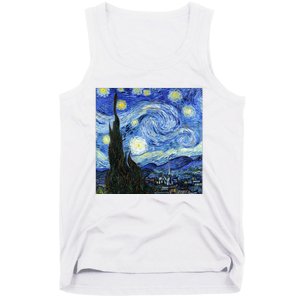 The Starry Night By Vincent Van Gogh Tank Top