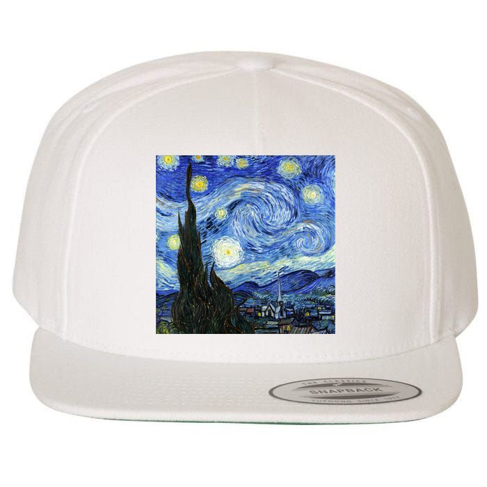 The Starry Night By Vincent Van Gogh Wool Snapback Cap