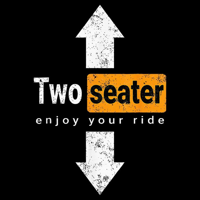 Two Seater Naughty Dirty Adult Humor Button