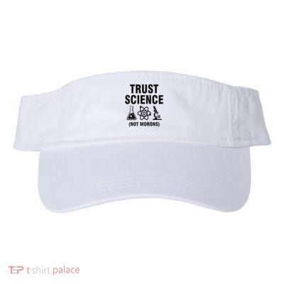 Trust Science Not Morons Valucap Bio-Washed Visor