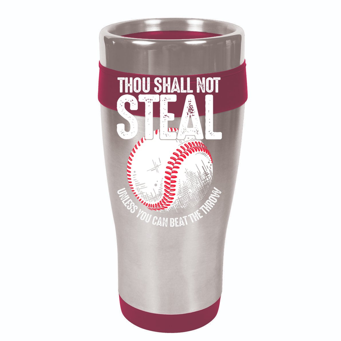 Thou Shall Not Steal Unless You Can Beat The Throw Baseball Women's Perfect Tri Rocker Tank