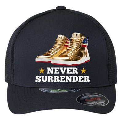 Trump Sneakers Never Surrender Flexfit Unipanel Trucker Cap