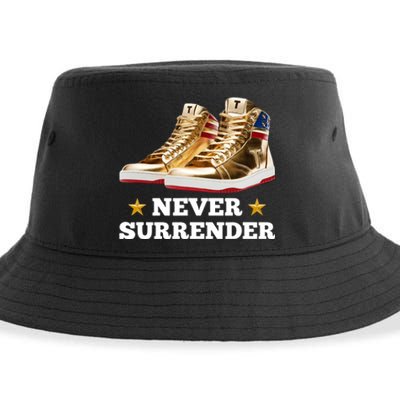 Trump Sneakers Never Surrender Sustainable Bucket Hat