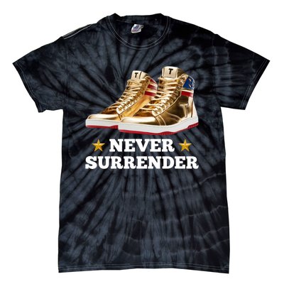 Trump Sneakers Never Surrender Tie-Dye T-Shirt