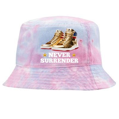 Trump Sneakers Never Surrender Tie-Dyed Bucket Hat