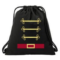 Toy Soldier Nutcracker Costume Uniform Drawstring Bag
