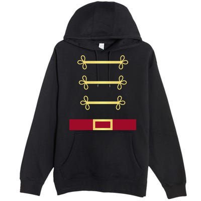 Toy Soldier Nutcracker Costume Uniform Premium Pullover Hoodie
