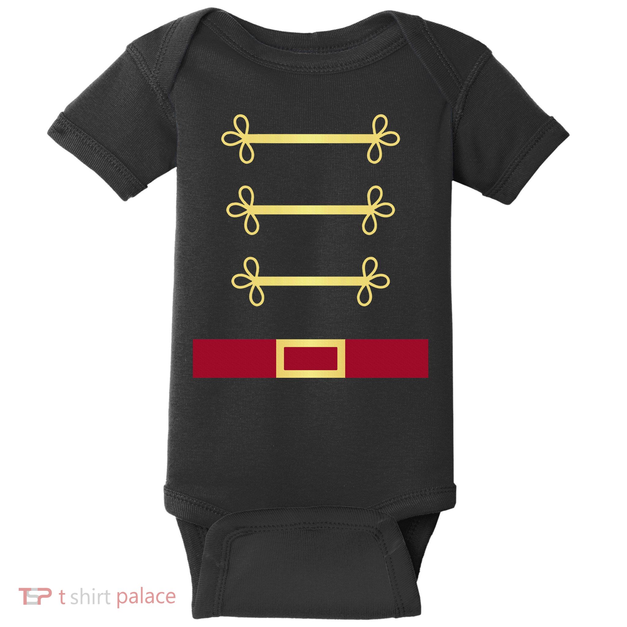 Toy Soldier Nutcracker Costume Uniform Baby Bodysuit